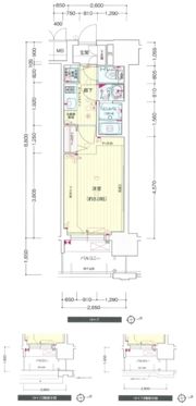 プレサンスジェネ千種内山の間取り画像