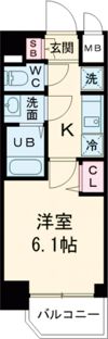 プレサンス THE KYOTO 吉祥院の間取り画像