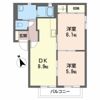 シティガーデン安積 Bの間取り画像