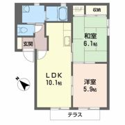 グランデュールあさかの間取り画像