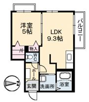 ベレオ・中通の間取り画像