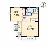 ウエストツリー C棟の間取り画像
