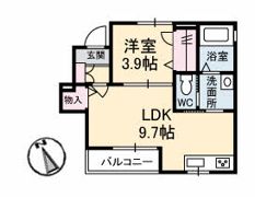 ローベルジュ B棟の間取り画像