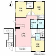 シャンティ C棟の間取り画像