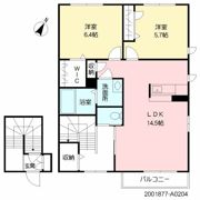 シャーメゾン・ボヌールの間取り画像