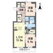 ベル グランツの間取り画像