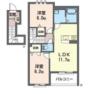 コンフォール新川崎の間取り画像