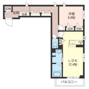 Old tree 1stの間取り画像
