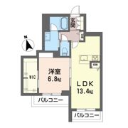 メセナ グランデ 千波の間取り画像