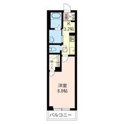 グランドミールAの間取り画像