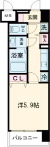 ジオエント福島野田レジデンスの間取り画像