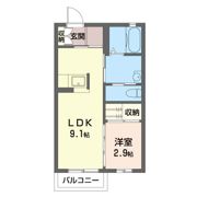 ミラージュキャッスルの間取り画像