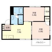 メゾンテルキ Cの間取り画像