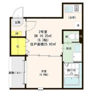 ハーモニーテラスささしまの間取り画像