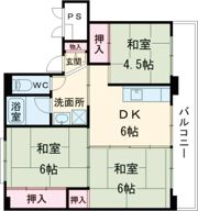 ビレッジハウス燕2号棟の間取り画像