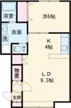アルコA棟の間取り画像