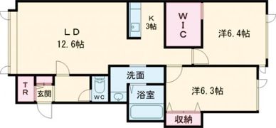 マハロⅡの間取り画像