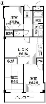 ドエルYMの間取り画像