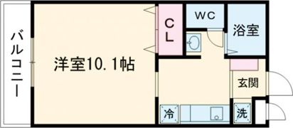 リブゼ・フォーチュンⅠの間取り画像