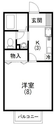 セジュール小豆餅の間取り画像