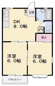 シャトル金子の間取り画像