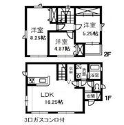 カレント Dの間取り画像