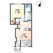 ラピスラズリの間取り画像