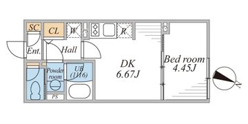 LEGALAND桜新町の間取り画像