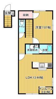 ドゥオの間取り画像