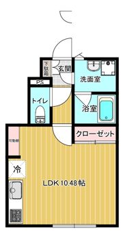 ReGLOSS城下の間取り画像
