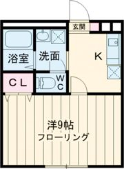アムール エスペランスの間取り画像