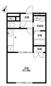 アムール 琴Ⅱの間取り画像