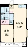 メゾンエクレールの間取り画像