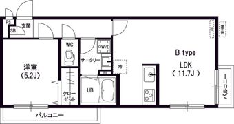 リブリ・ボナールの間取り画像
