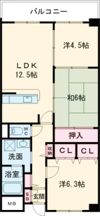 リヴィエール・デュ・ノールの間取り画像