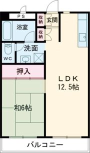 サンテラス保田窪の間取り画像