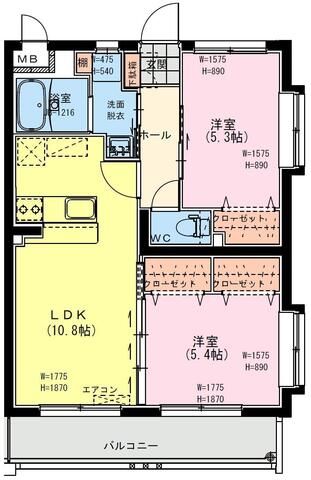 間取図