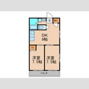天満宮ハイツの間取り画像
