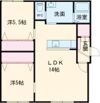 ArceⅠの間取り画像