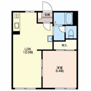 シャトーラトゥール Aの間取り画像