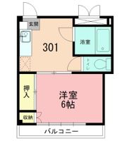 サンライズビルの間取り画像