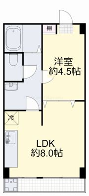 Ace弐番館の間取り画像