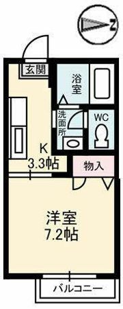 アルカディア I棟の間取り画像