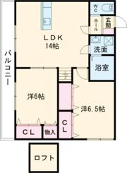 ハルモニア瀬高町の間取り画像