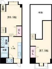 ありえすインターの間取り画像