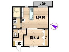 アルドゥール玉川学園の間取り画像