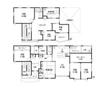 上荒屋1丁目T戸建ての間取り画像