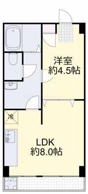 Ace弐番館の間取り画像