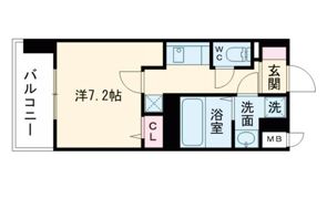 レクシア フラッツ水前寺の間取り画像