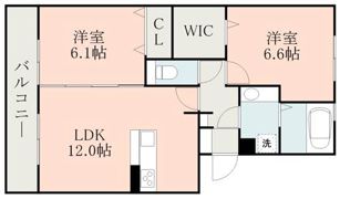 ネクストヴィラB棟の間取り画像